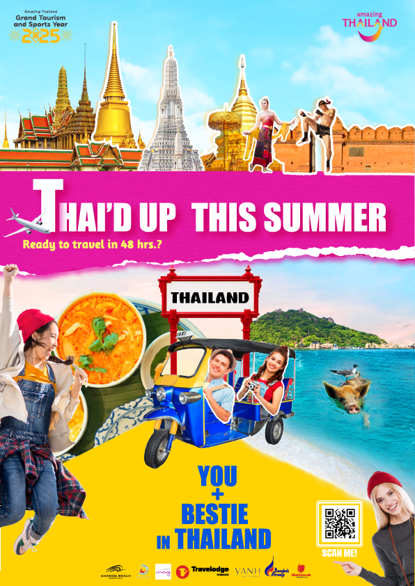 TAT lanza la campaña «Your Dream of Thailand Academy», bajo el llamativo lema Thai’d Up This Summer