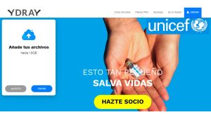 Ydray.com transferencia de archivos nube