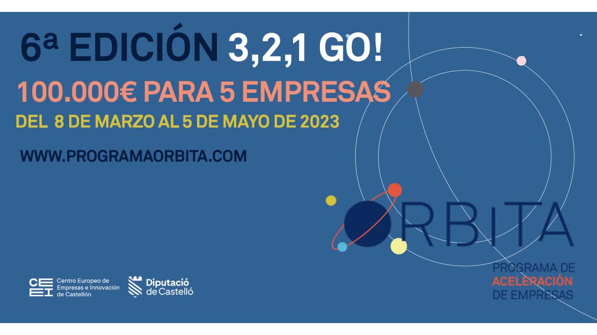 Aceleradora Órbita sexta edición 2023