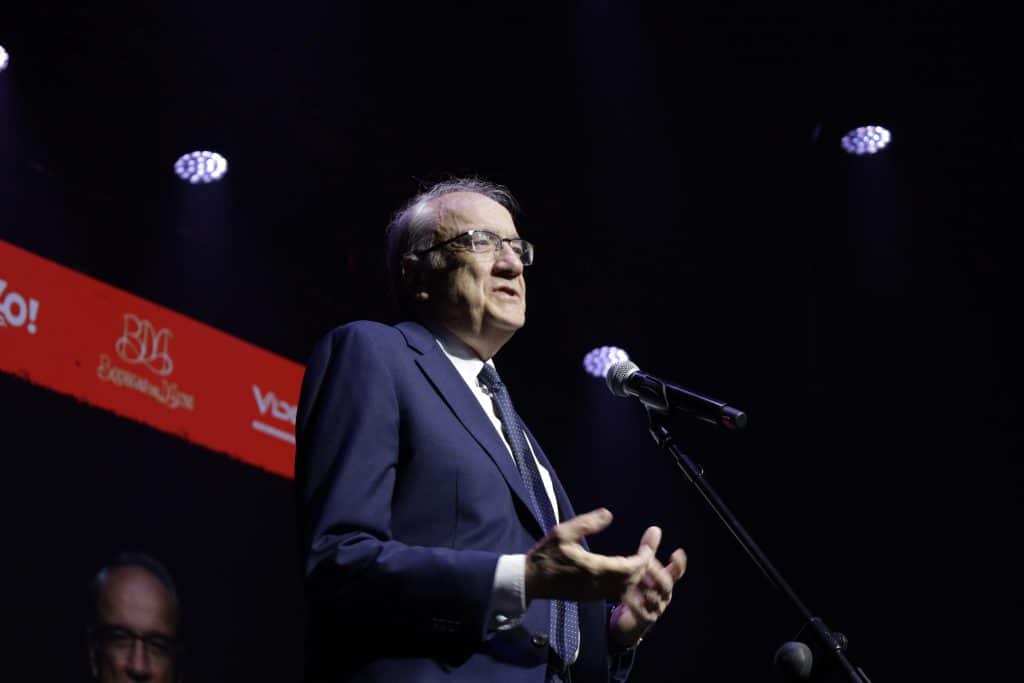 José Muñiz Fernández, rector de la Universidad Nebrija de Madrid. Foto: Lucía Gómez de Alfonso.