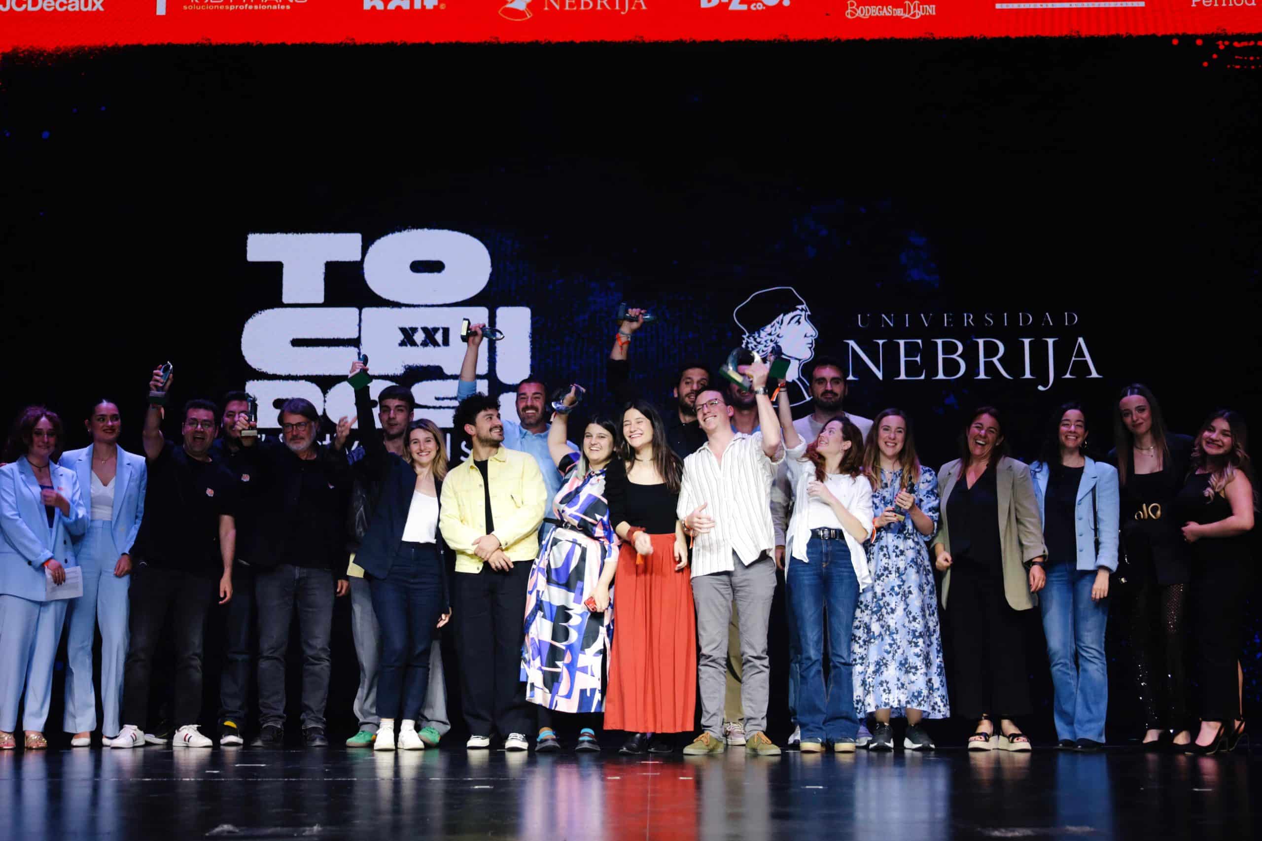 Todos los premiados de la XXI edición del festival de publicidad 'Tocados' de la Universidad Nebrija
