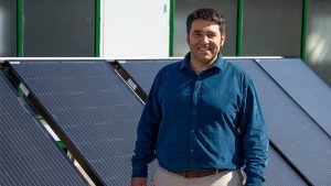 El emprendedor Alejandro del Amo, fundador de Abora Solar