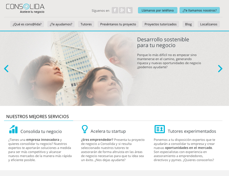 ¿Aceleradora? No: consolidadora de negocios