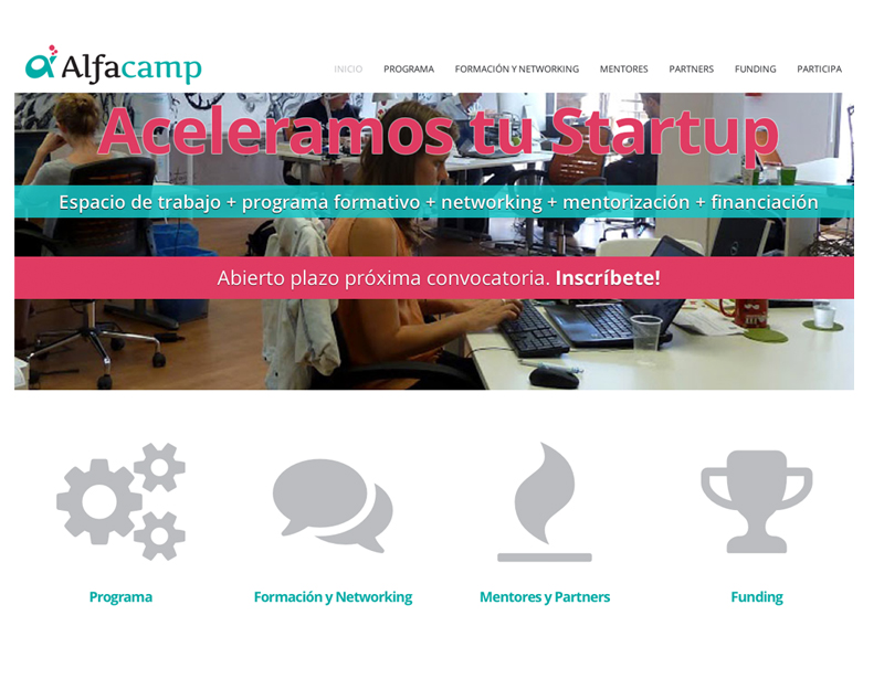 Alfacamp, aceleradora de starups en Sevilla