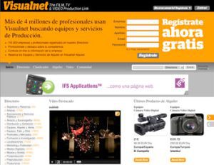 Alquiler de equipos para sector audiovisual