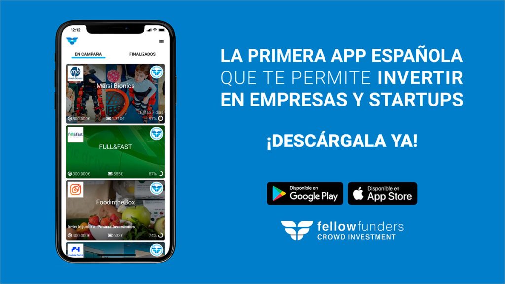Fellow Funders lanza la primera app en español para invertir desde tu teléfono móvil