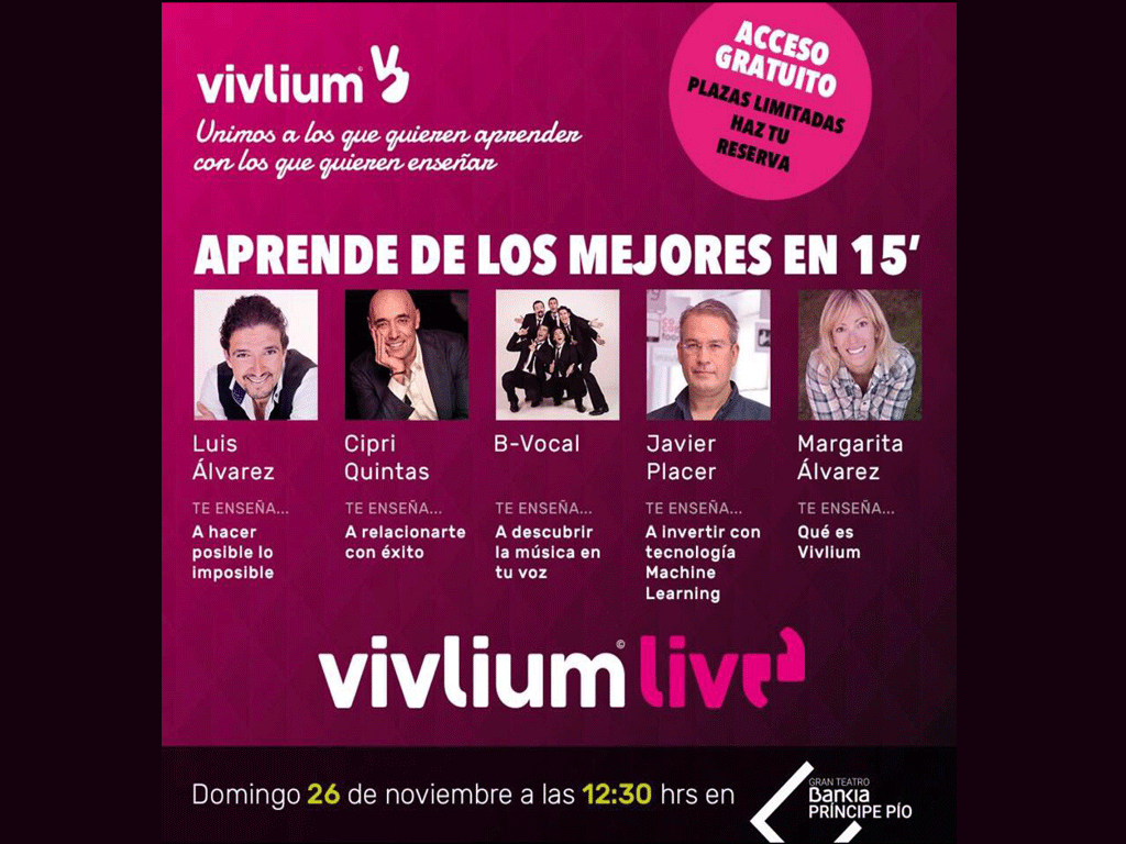 Aprende de los mejores en 15´