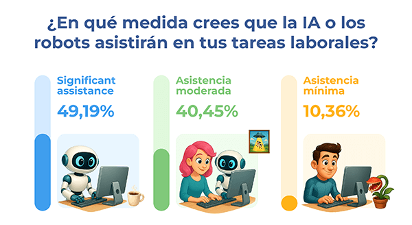 ¿Qué papel jugarán la inteligencia artificial o los robots?