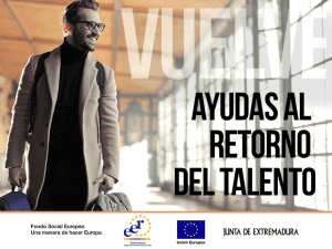 Ayudas al retorno del talento