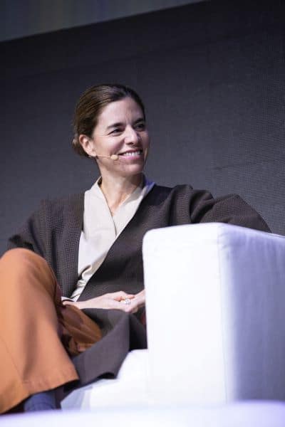 Beatriz González en la mesa redonda de los Premios