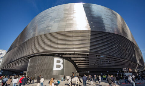 Estadio Bernabéu, del Real Madrid de Florentino Pérez
