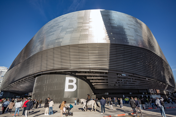 Estadio Bernabéu, del Real Madrid de Florentino Pérez