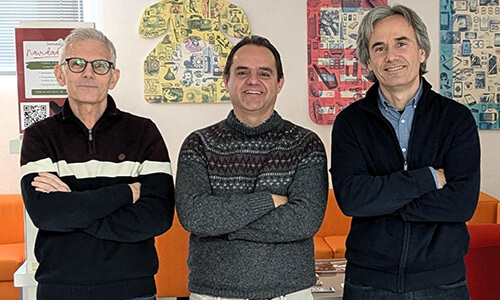 Félix J. García, Alberto Ruiz y Pedro E. López de Teruel
