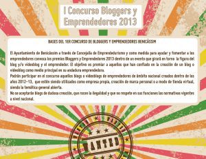 Bloggers y emprendedores