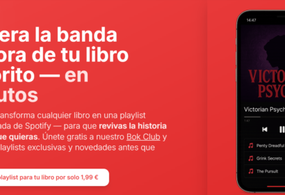 La startup BOKTON lanza la primera app que transforma cualquier libro en una playlist de Spotify con IA