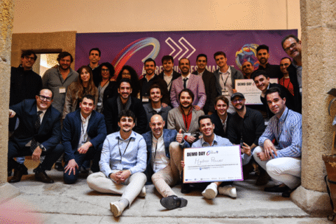 Cáceres Business Market, foro de emprendimiento, innovación e inversión, participantes en el demo day