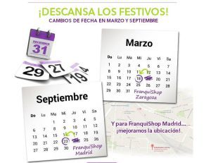 Cambio de fechas en FranquiShop