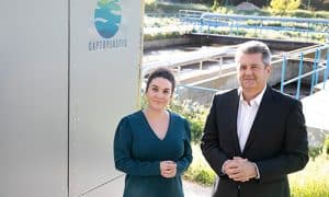 Raquel Parra e Ismael Olmedo, CTO y CEO de Captoplastic.