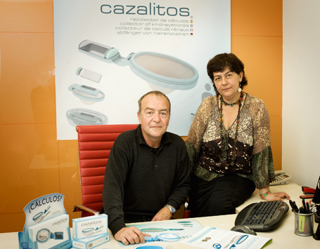 Cazalitos facilita la recogida de las piedras del riñón