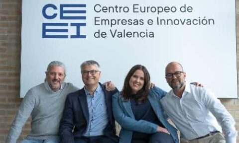Paloma Mas (The Terminal Hub), Ramón Ferrandis (CEEI Valencia), José Luis de Cachavera (Startupxplore) y Orfeo Balboa (First Drop VC)