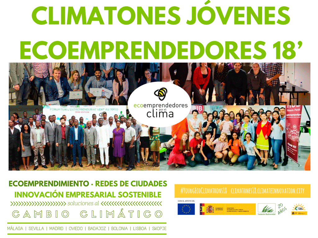 Climatones Jóvenes Ecoemprendedores 2018