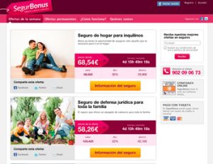 compras colectivas de seguros