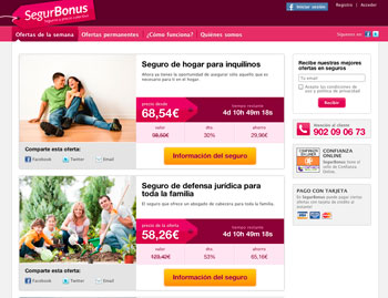 compras colectivas de seguros
