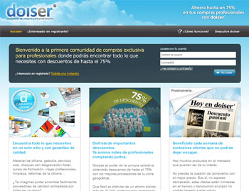 Compras con descuento de hasta el 75%
