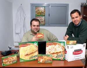 Congelados del sur, platos listos para calentar y consumir