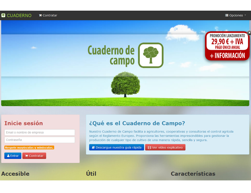 Control digital para los cultivos agrícolas