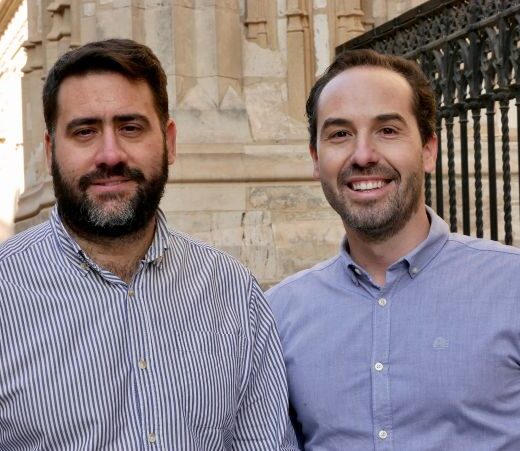 Carlos Pérez (izquierda) y José Antonio Pérez, fundadores de CoverManager
