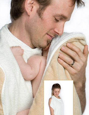 Cuddledry confecciona toallas cómodas y seguras para bebés