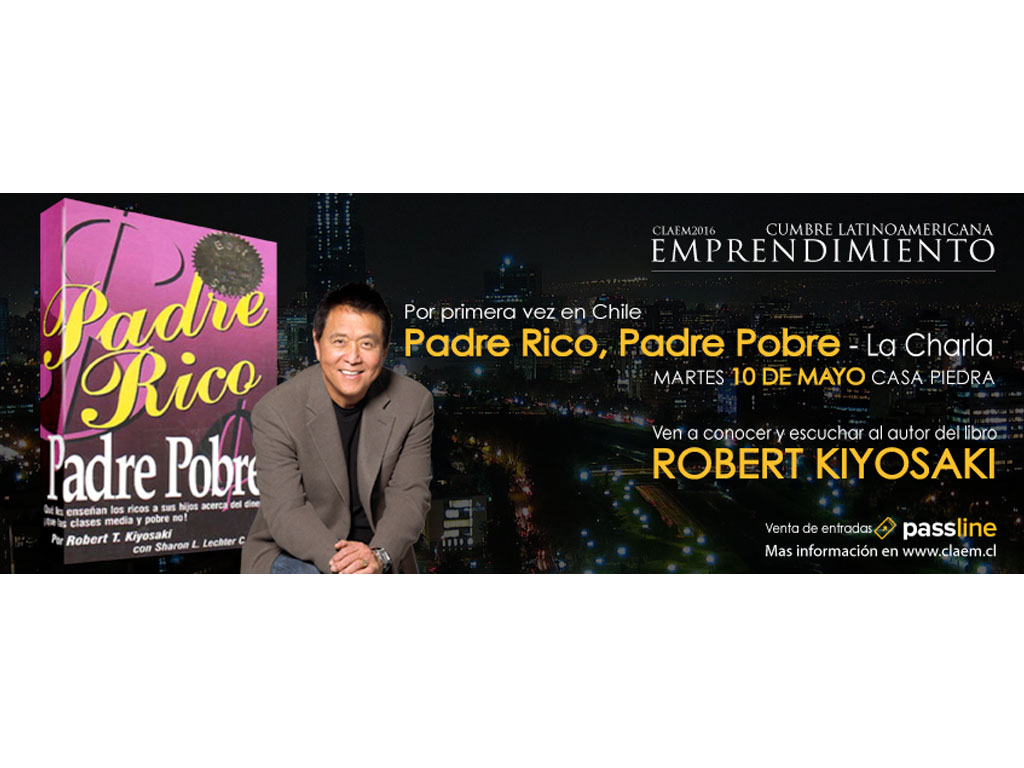 Cumbre el emprendimiento, con Robert Kiyosaki