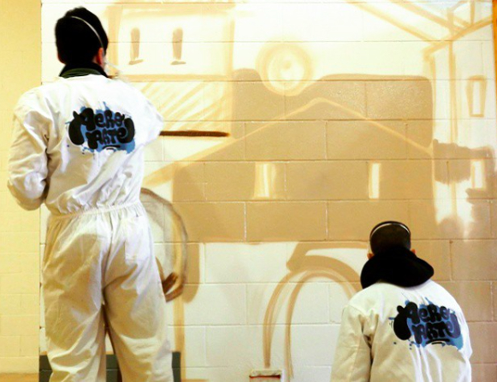 De pagar, a cobrar por hacer grafitis