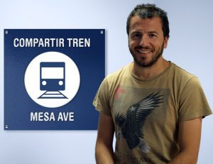 Del Facebook al tren