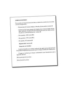 Desglose del presupuesto (y III)