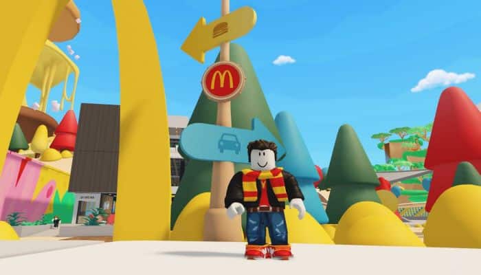 Marketing: McDonald's Land de Deusens en Roblox