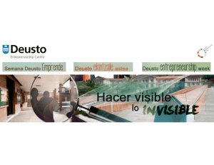 Deusto Ekintzaile-Deusto Emprende 2013