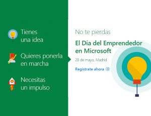 Día del emprendedor en Microsoft
