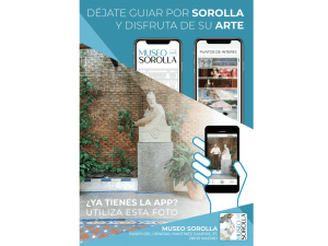 Disfrutar del ARte de Sorolla en el móvil