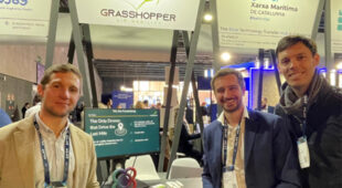 Los drones de grasshopper vuelan y andan