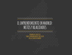 El emprendimiento en Madrid