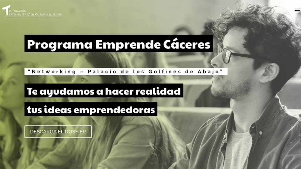 El Programa Emprende en Cáceres incubará proyectos originales en Extremadura