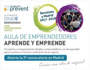 Emprendedores con discapacidad