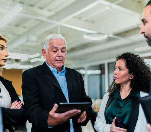 Emprendedores de diferentes generaciones