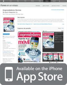 Emprendedores ya está disponible en AppStore