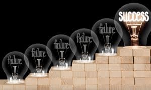 Empresas que fracasan y otras que triunfan