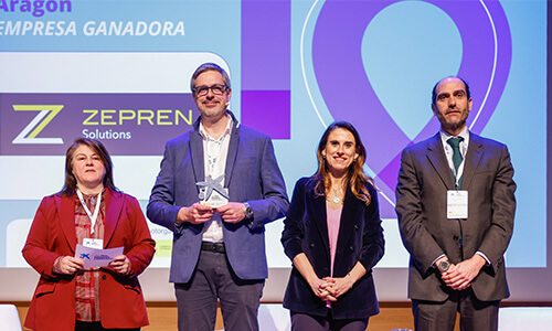 Zepren Solutions, cliente Enisa y empresa certificada, gana los Premios EmprendeXXI como la startup con mayor potencial de Aragón