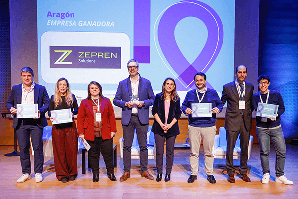 Zepren Solutions, mejor startup de Aragón en los Premios EmprendeXXI  