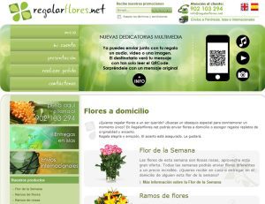 Envía flores con dedicatoria multimedia